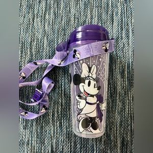 Disneyland 100 years of wonder celebration whirly cups w/straps. Mickey, Minnie.